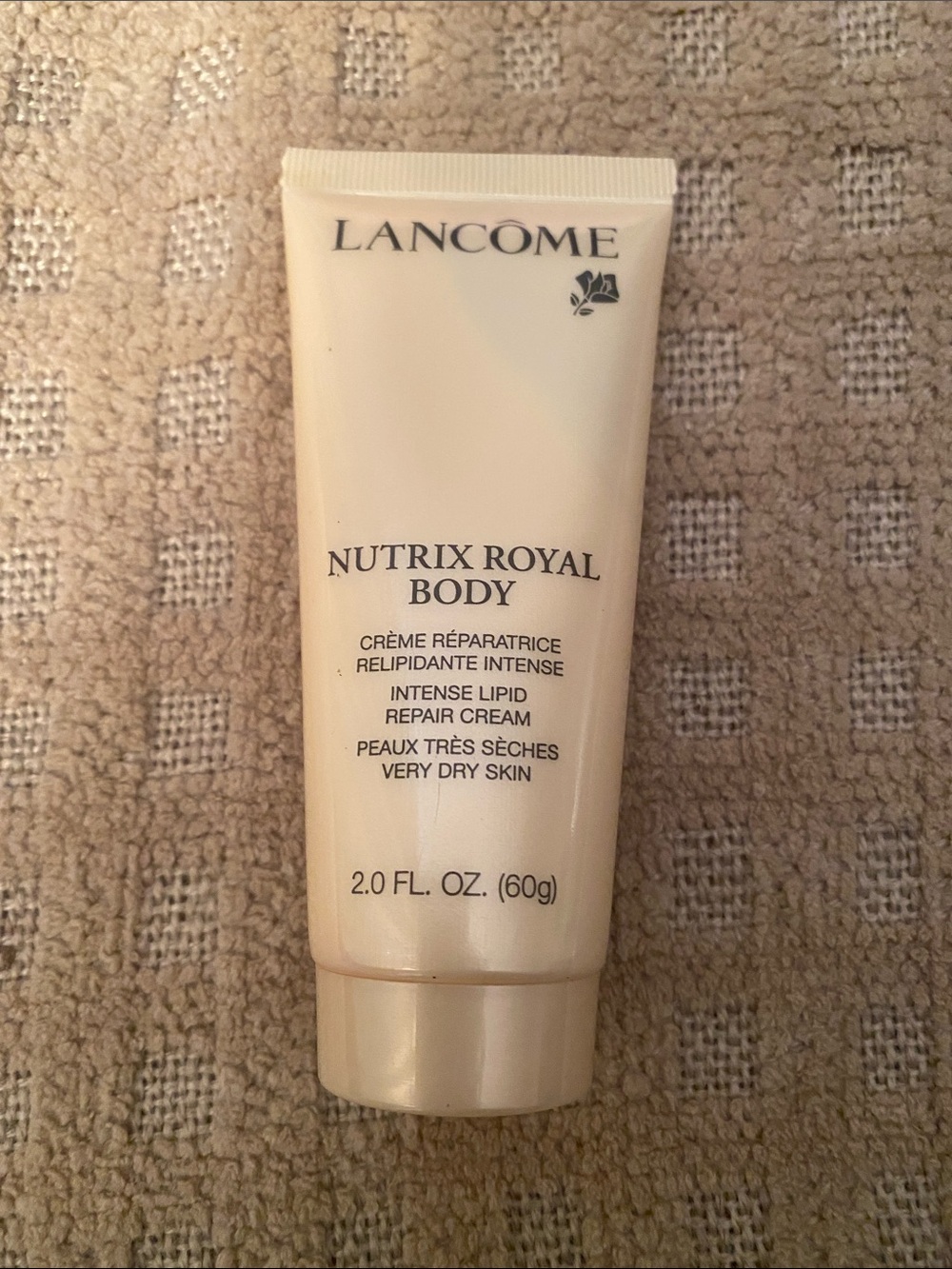 Lancome Nutrix Royal Body Cream Beige/Cream Tube